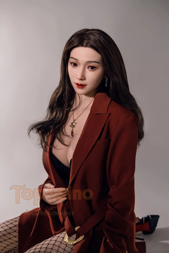 Top Sino 169cm/5ft7 G-cup Silicone Sex Doll – Mi Daqiao view 8