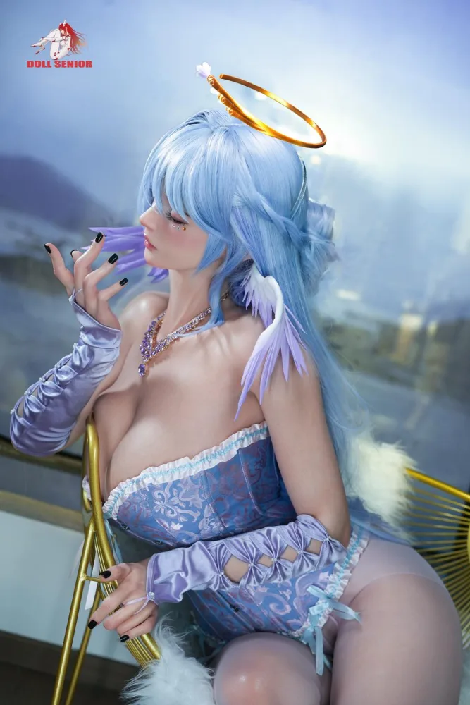 170cm/5ft7 G-cup Silicone Sex Doll – Dream (Real Skin Texture Version & Closed-Eye Version) view 7