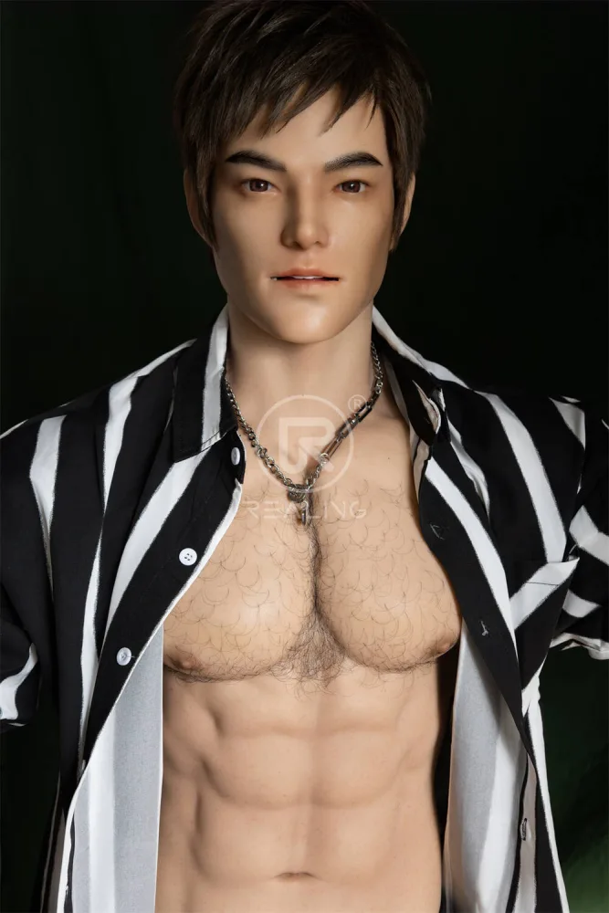 180cm/5ft11 Male Silicone Sex Doll – Luochen view 2