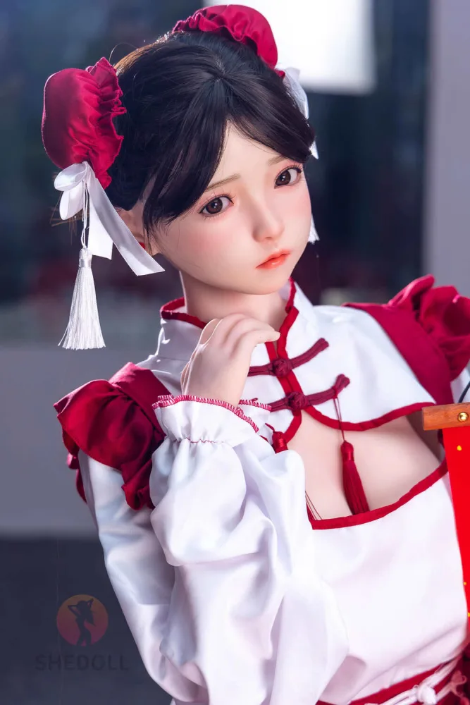 148cm/4ft10 C-cup Silicone Head Sex Doll – Luo Xiaoyi view 2