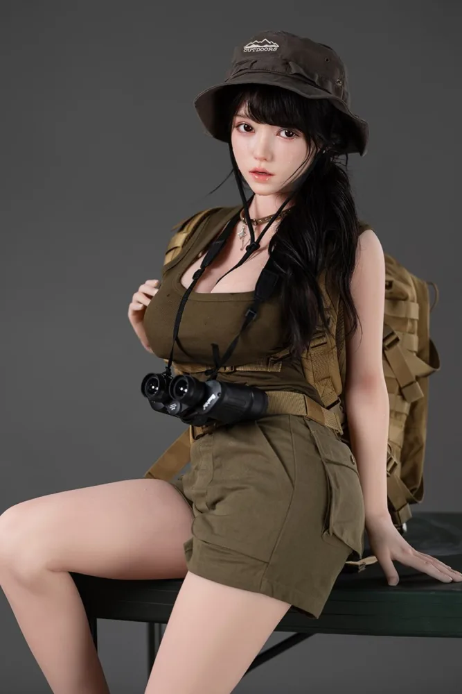 160cm/5ft3 F-cup Silicone Head Sex Doll – Irma