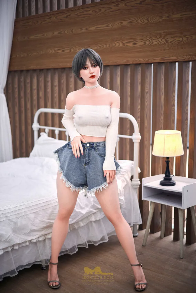 152cm/4ft12 A-cup Silicone Sex Doll – Finley view 2