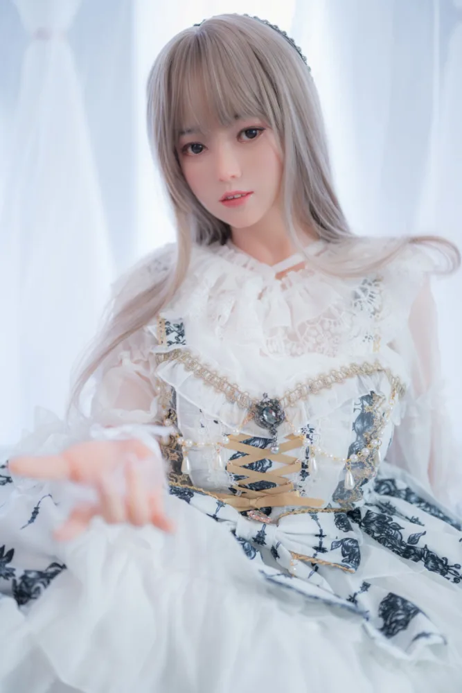 150cm/4ft11 D-cup Silicone Head Sex Doll – Mia view 1