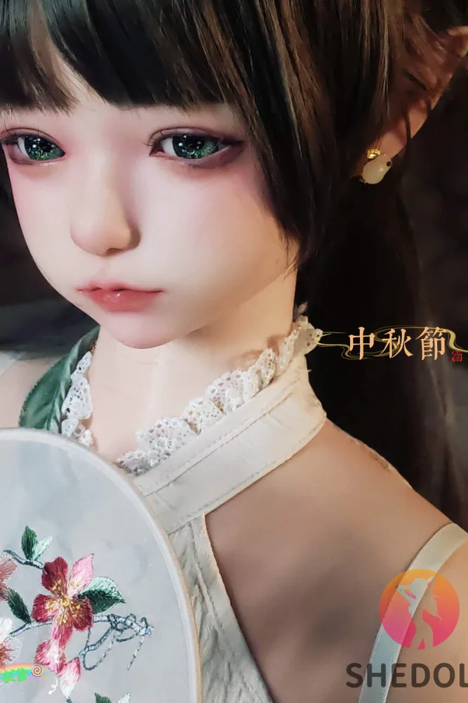 156cm/5ft1 E-cup Silicone Head Sex Doll – Ailin view 2