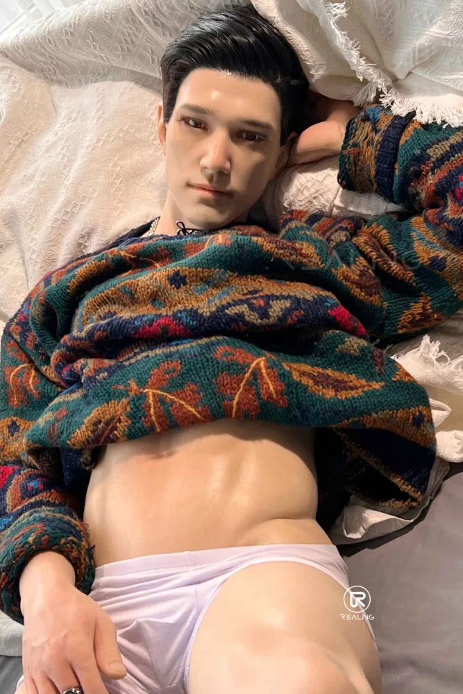 180cm/5ft11 Male Silicone Sex Doll – Bertin view 6