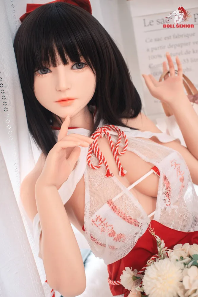 148cm/4ft10 D-cup Silicone Head Sex Doll – Miye view 4