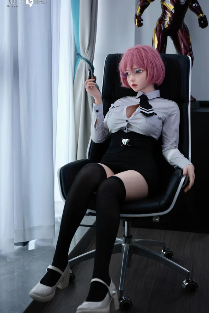 150cm/4ft11 D-cup Silicone Sex Doll – Eva view 5