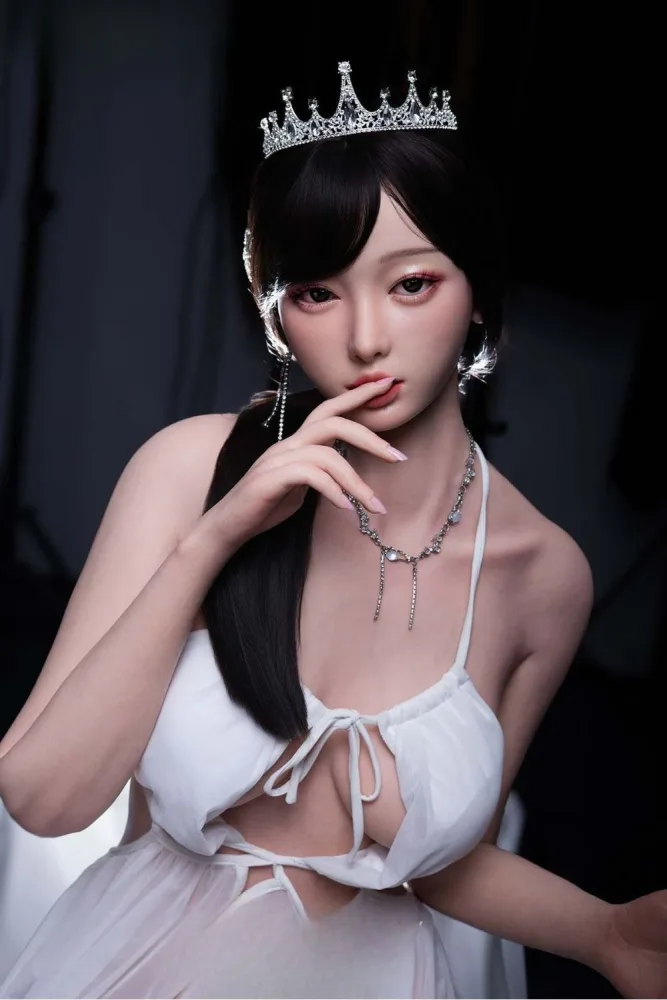 169cm/5ft7 D-cup All-In-One Seamless Neck Silicone Sex Doll – 2番の氷