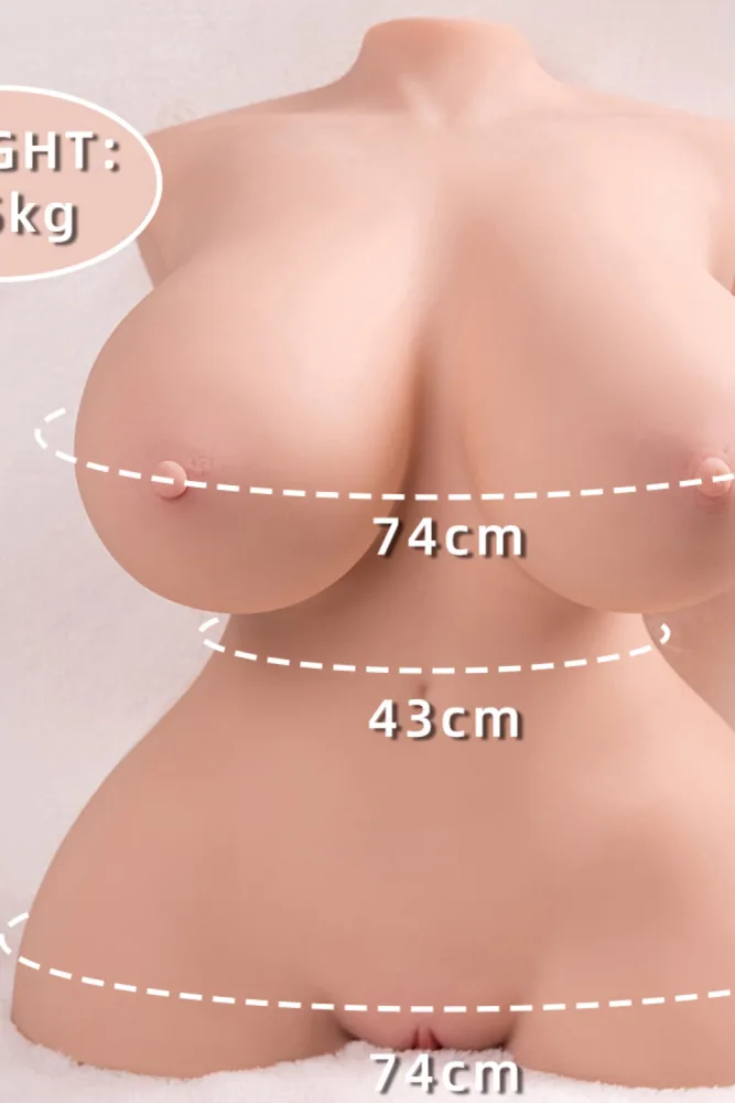 18.7LB TPE Mini Sex Doll Torso – Tiny [In Stock | US Only] view 2
