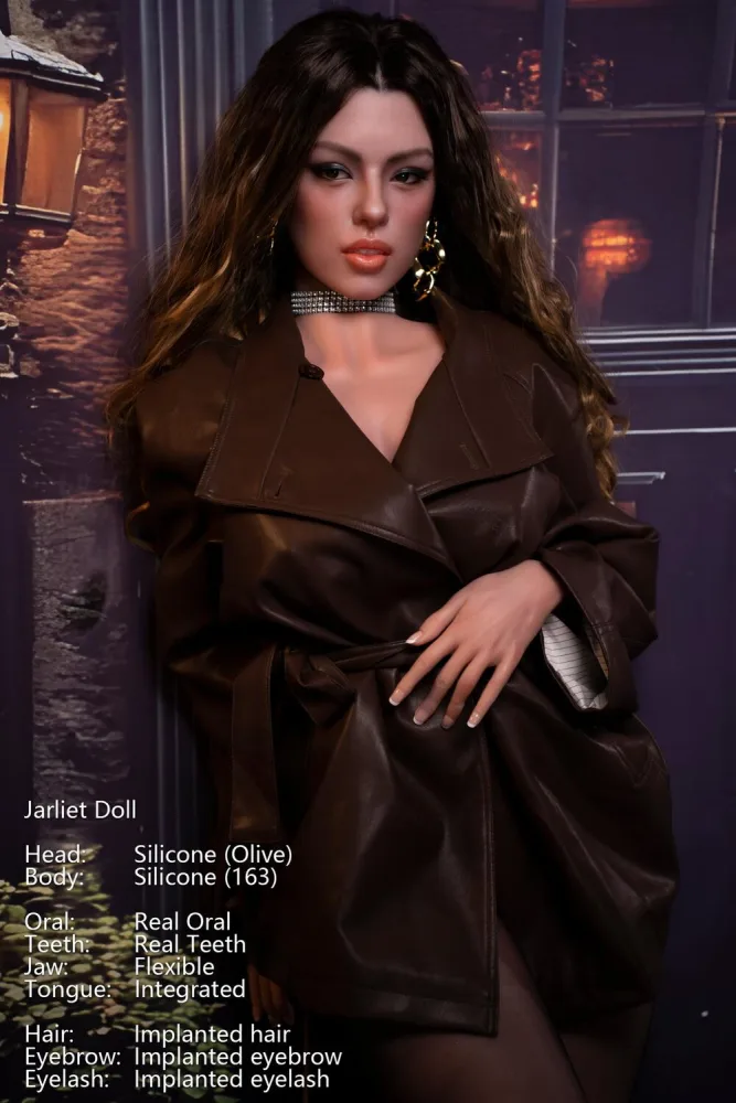163cm/5ft4 D-cup Silicone Sex Doll – Olive view 1