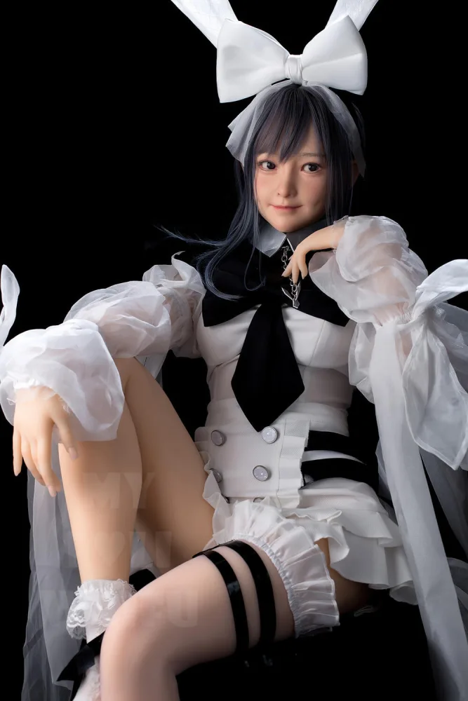 148cm/4ft10 B-cup Silicone Head Sex Doll – Rena view 5
