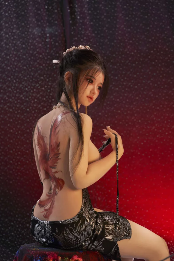 155cm/5ft1 E-cup Silicone Sex Doll – Ruoxue (All-in-one) view 2