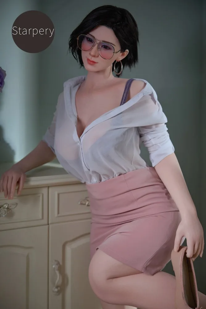165cm/5ft5 G-cup Silicone Head Sex Doll – Hao