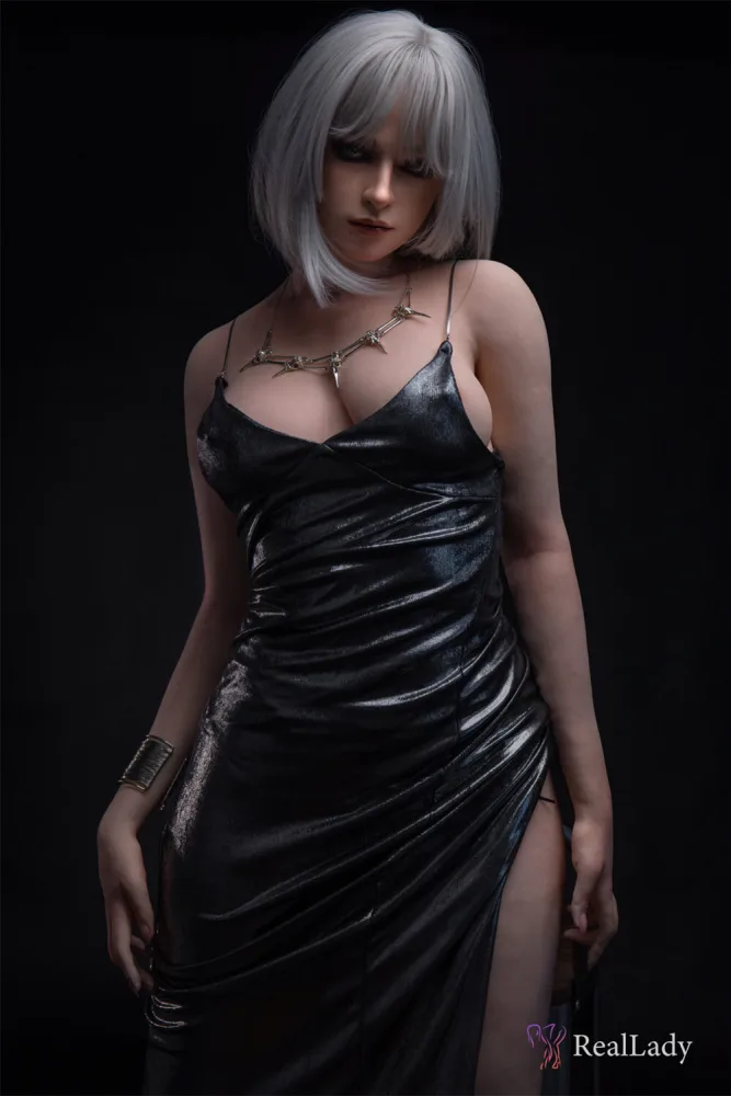 170cm/5ft7 D-cup Silicone Sex Doll – Flora view 1