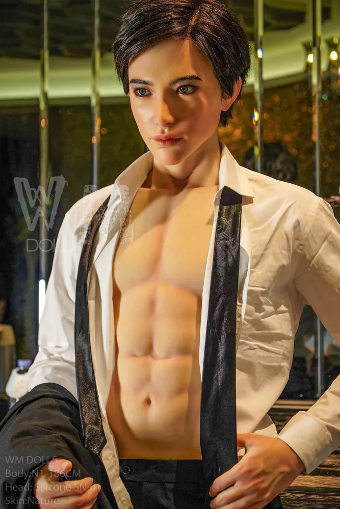 [Ultra-Light Series] 186cm/6ft1 Male Silicone Sex Doll – Head #SN-01 view 5