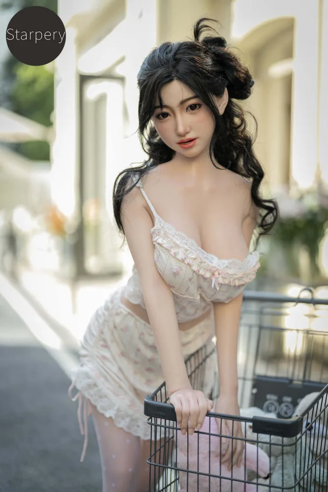 159cm/5ft3 E-cup Silicone Head Sex Doll – Yufan view 1