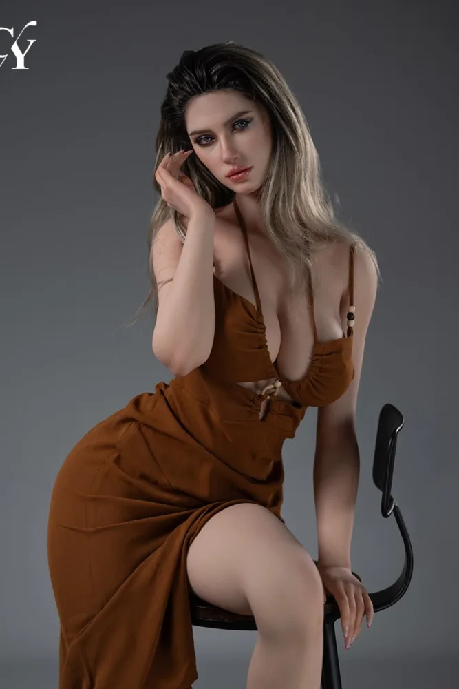 168cm/5ft6 F-cup Silicone Head Sex Doll – Carina