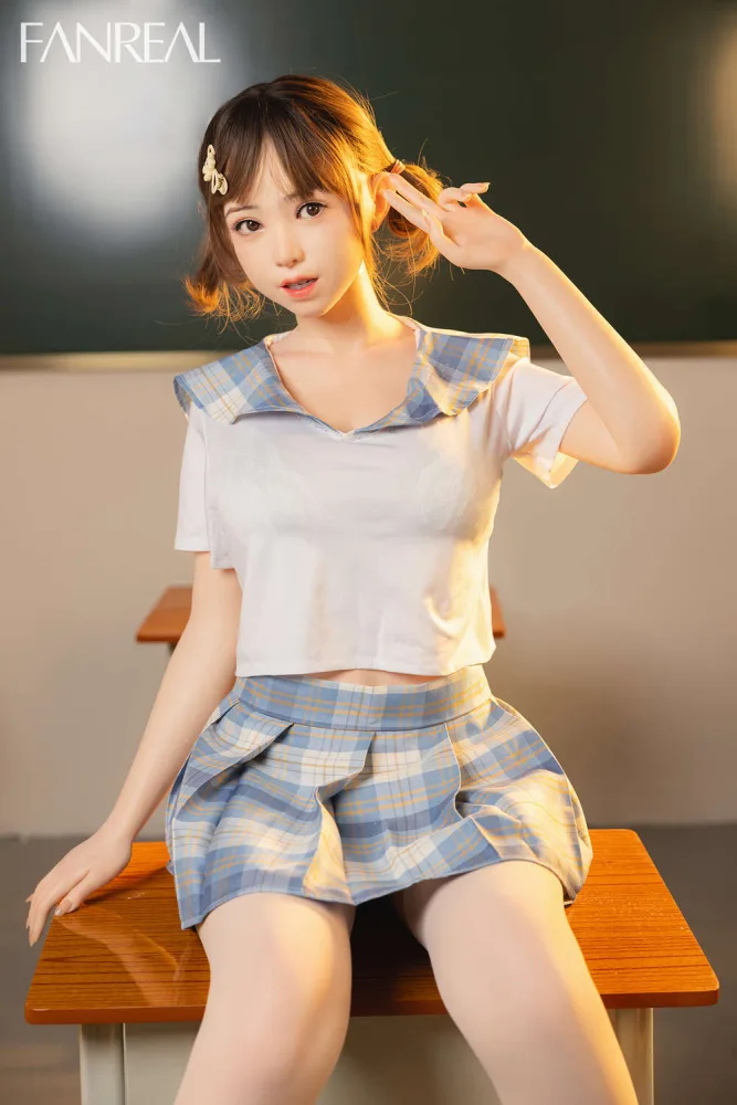 155cm/5ft1 F-cup Silicone Sex Doll – Mo view 4