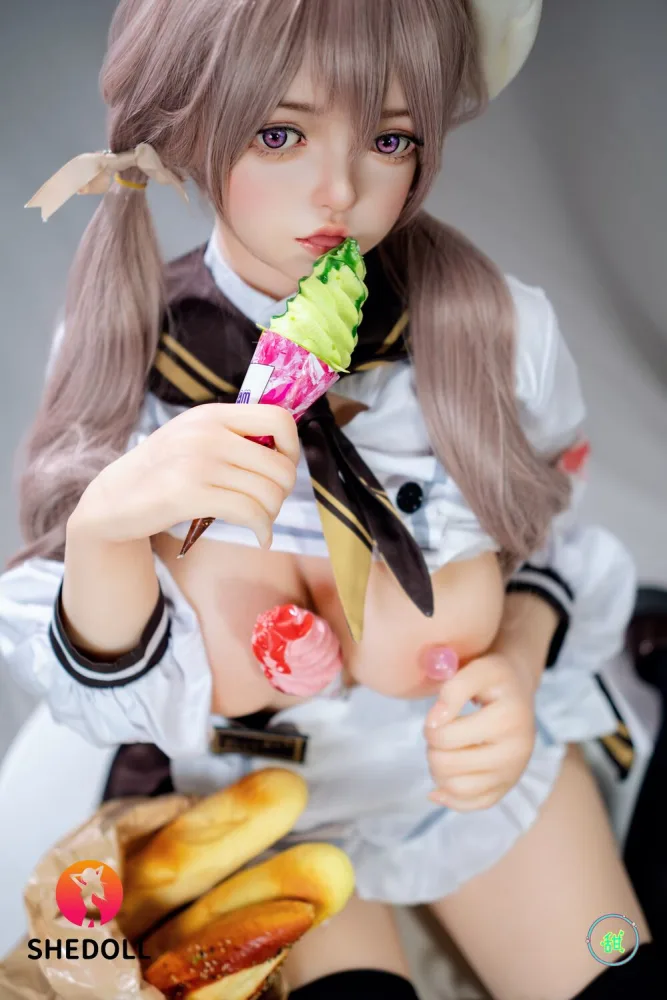 156cm/5ft1 E-cup Silicone Head Sex Doll – Duoduo view 4