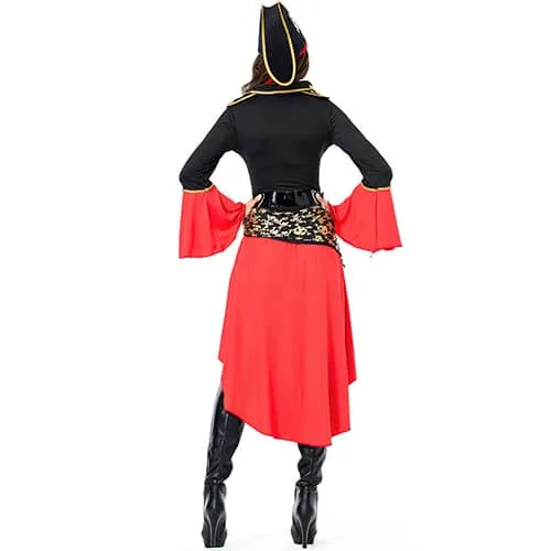 Caribbean Pirate Cosplay Costume view 2