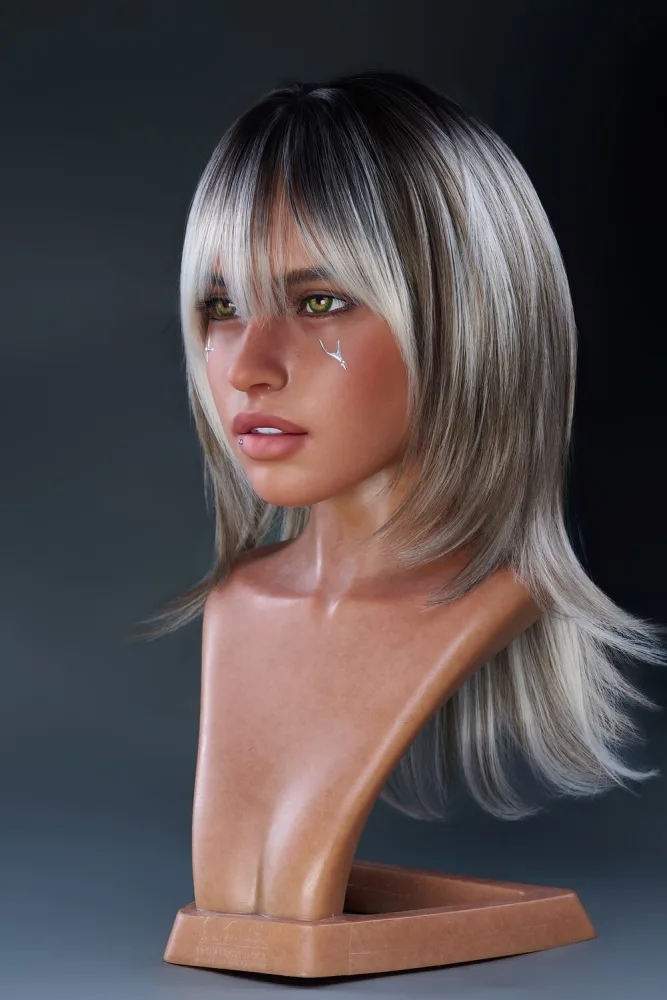 Real Lady Sex Doll IronAI Head view 3