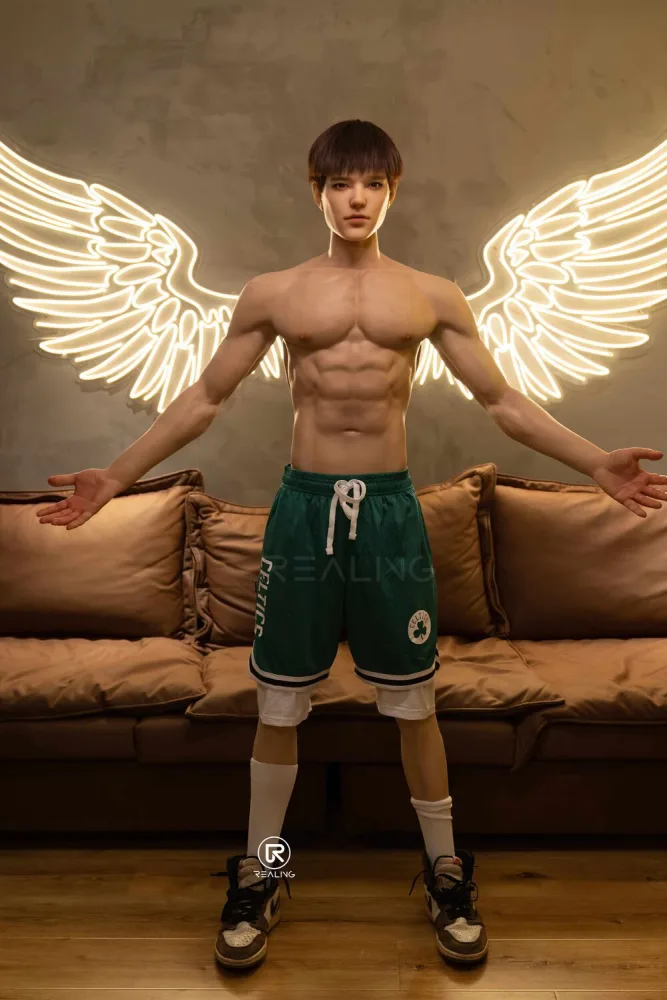 175cm/5ft9 Male Silicone Head Sex Doll – Leonardo view 6