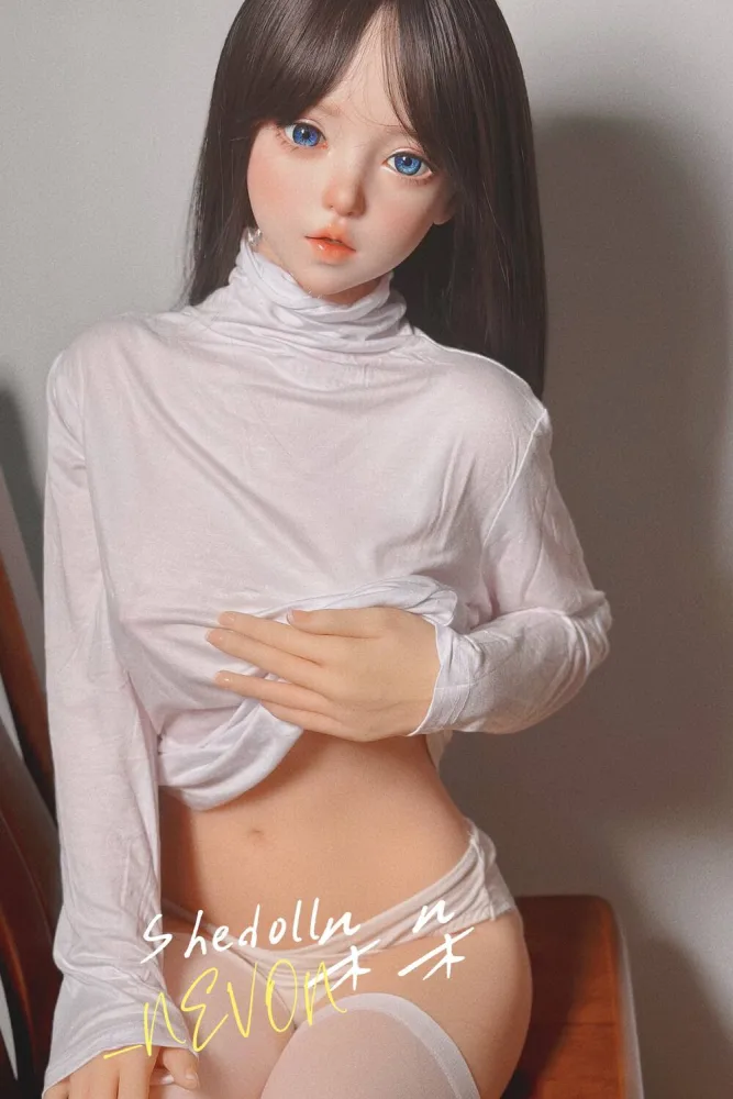 148cm/4ft10 C-cup Silicone Head Sex Doll – Duoduo view 8