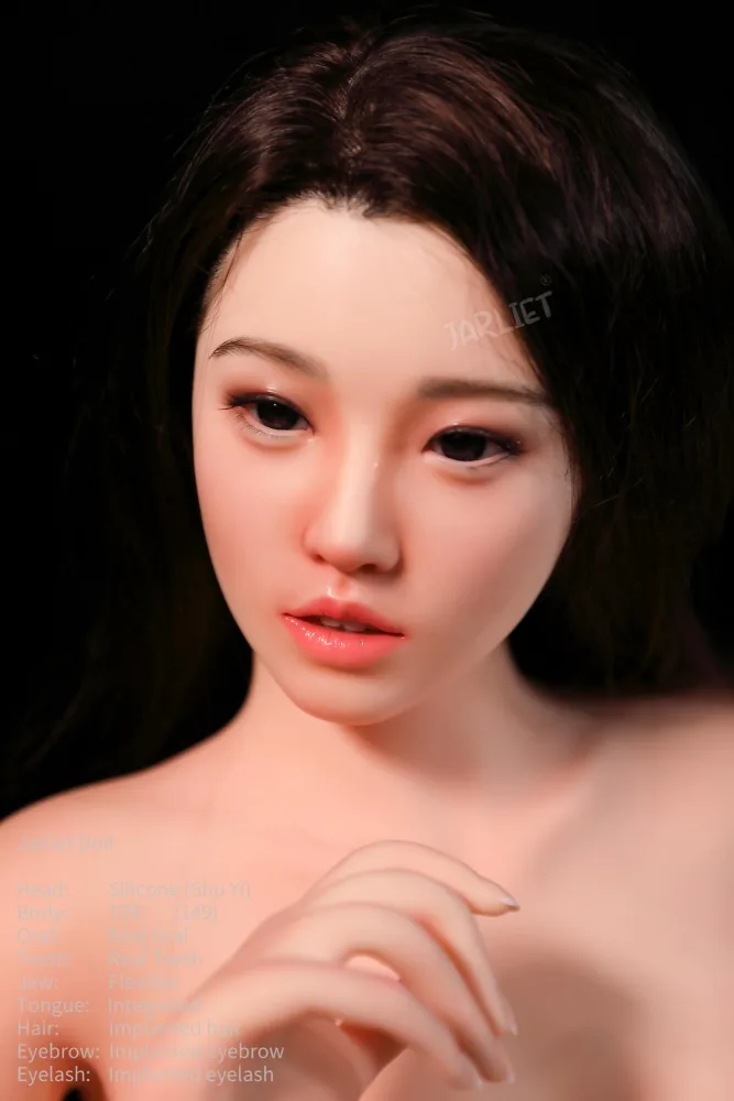 149cm/4ft11 D-cup Silicone Head Sex Doll – Shuyi view 5