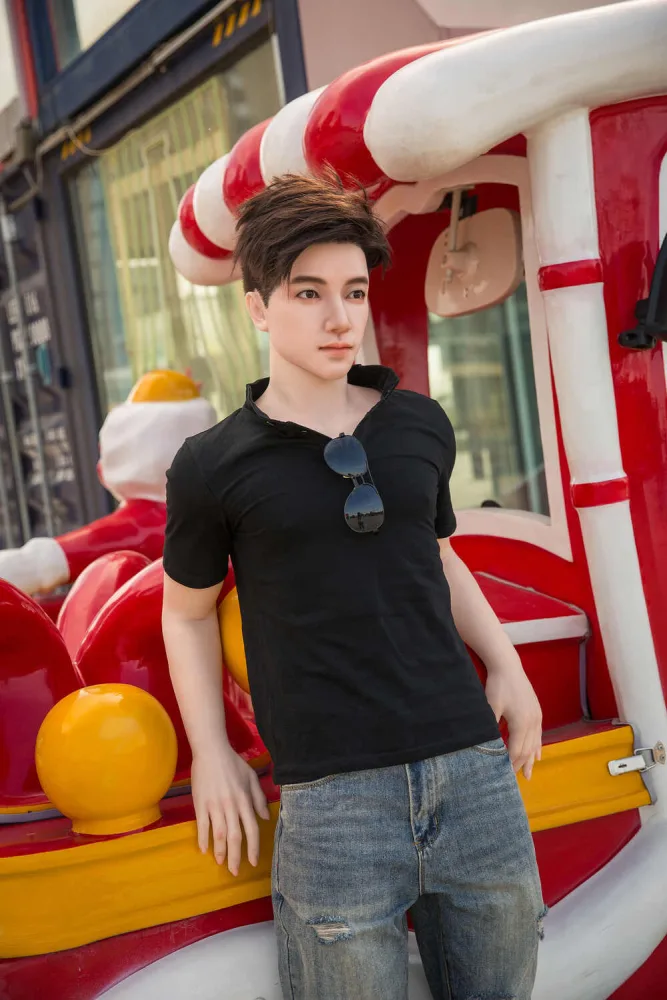 177cm/5ft10 Male Silicone Sex Doll – Qing view 6