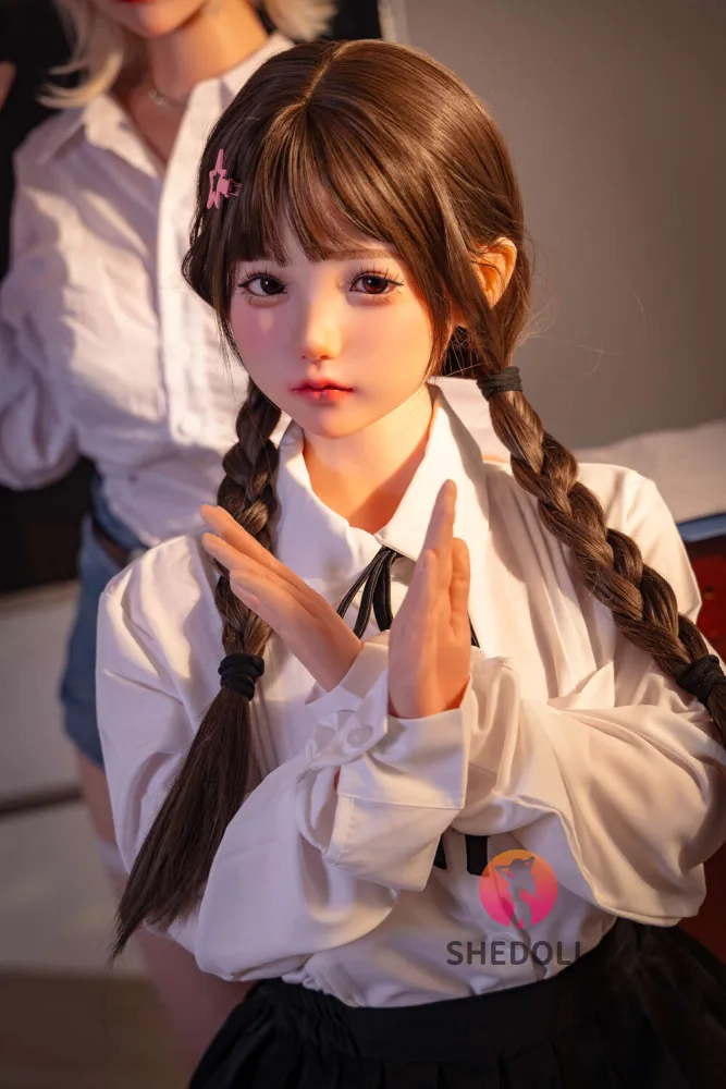 148cm/4ft10 C-cup Silicone Head Sex Doll – Beizhi view 1