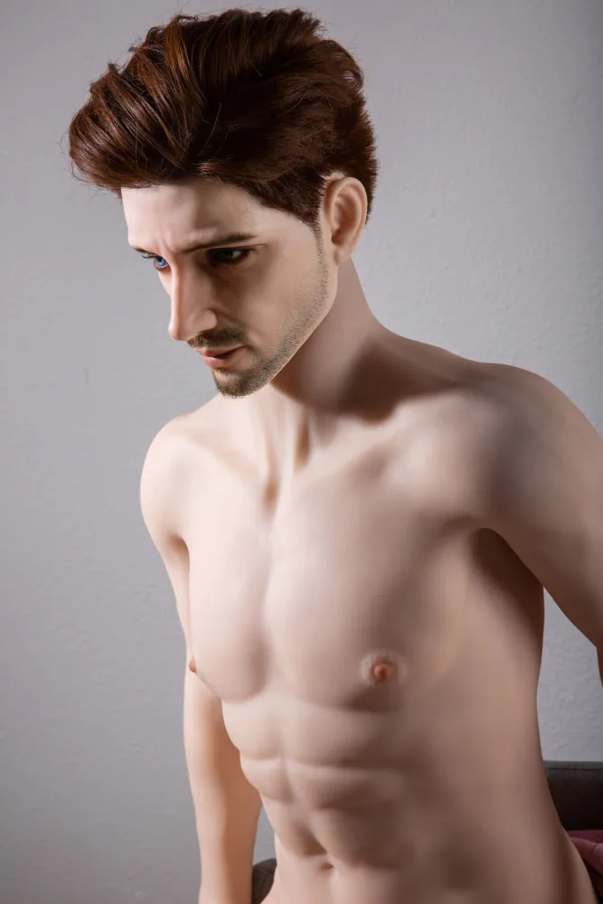 175cm/5ft9 Male Silicone Head Sex Doll – Han view 7
