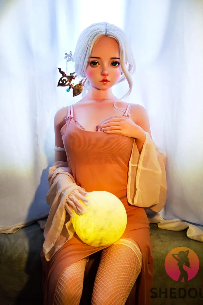148cm/4ft10 C-cup Silicone Head Sex Doll – Duoduo view 8