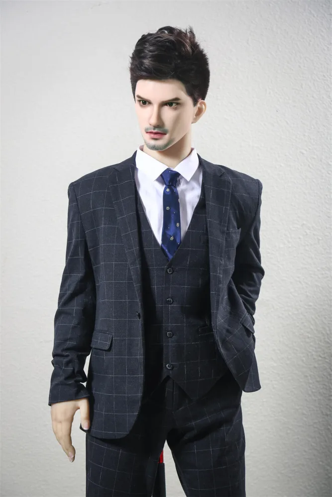175cm/5ft9 Male Silicone Head Sex Doll – Zhou view 1