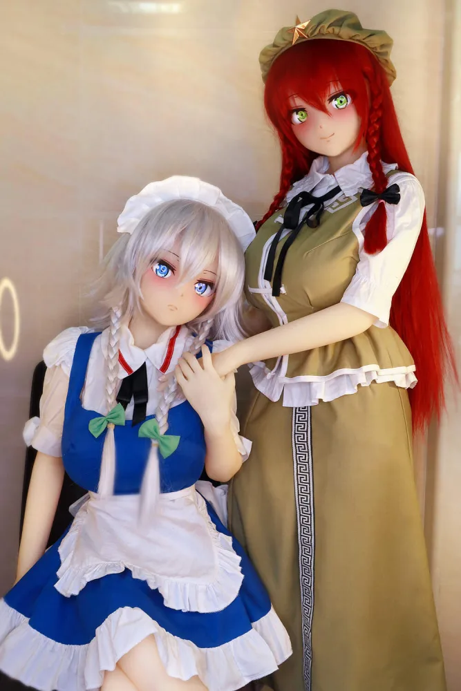 155cm/5ft1 Anime TPE Sex Doll – Saki & Rei view 7