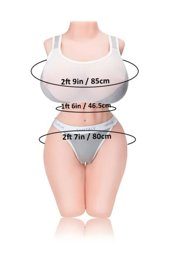 72cm/2ft4 40.7LB Best Hentai Sex Doll Torso – Monica 2.0 (US, CA & EU-Only) view 2
