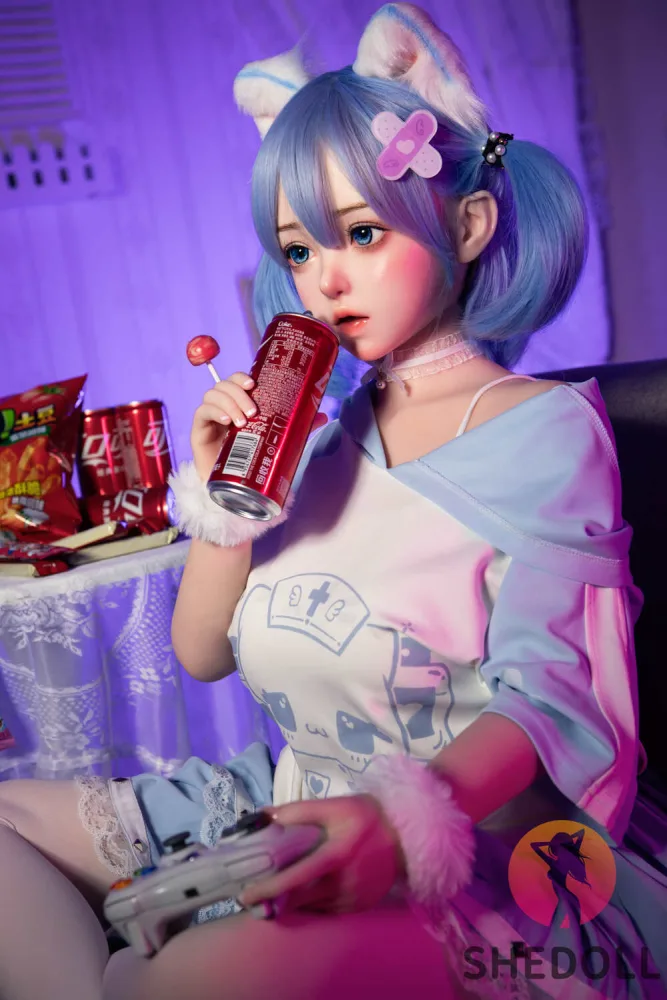 148cm/4ft10 C-cup Silicone Head Sex Doll – Duoduo view 7