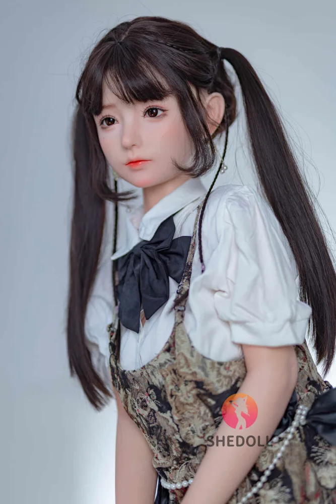 148cm/4ft10 C-cup Silicone Head Sex Doll – Xiaofu view 2