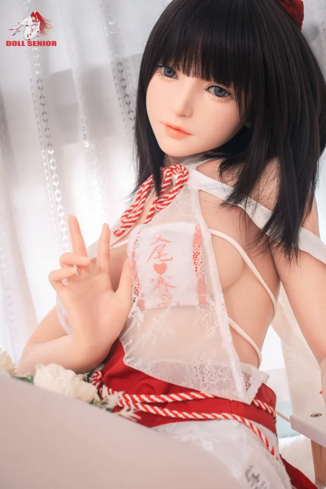 148cm/4ft10 D-cup Silicone Head Sex Doll – Miye view 3