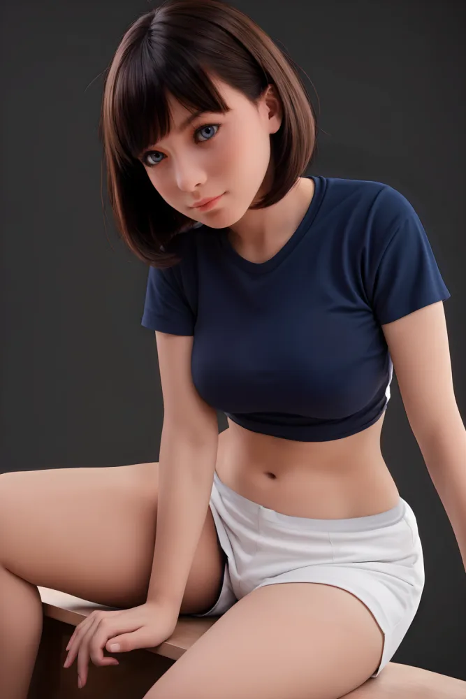 151cm/4ft11 F-cup Silicone Head Sex Doll – Fena.C view 5