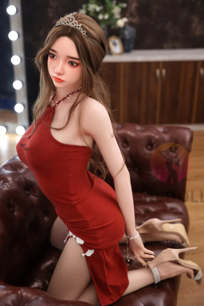 158cm/5ft2 C-cup Silicone Head Sex Doll – Rose view 6