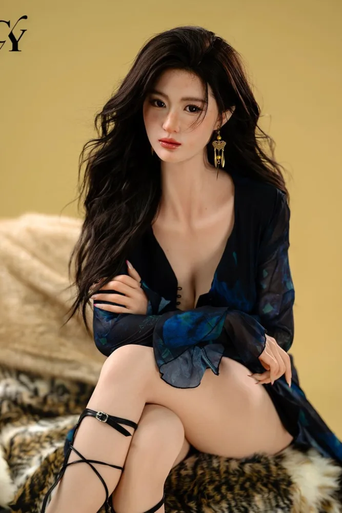168cm/5ft6 F-cup Silicone Head Sex Doll – Xixi
