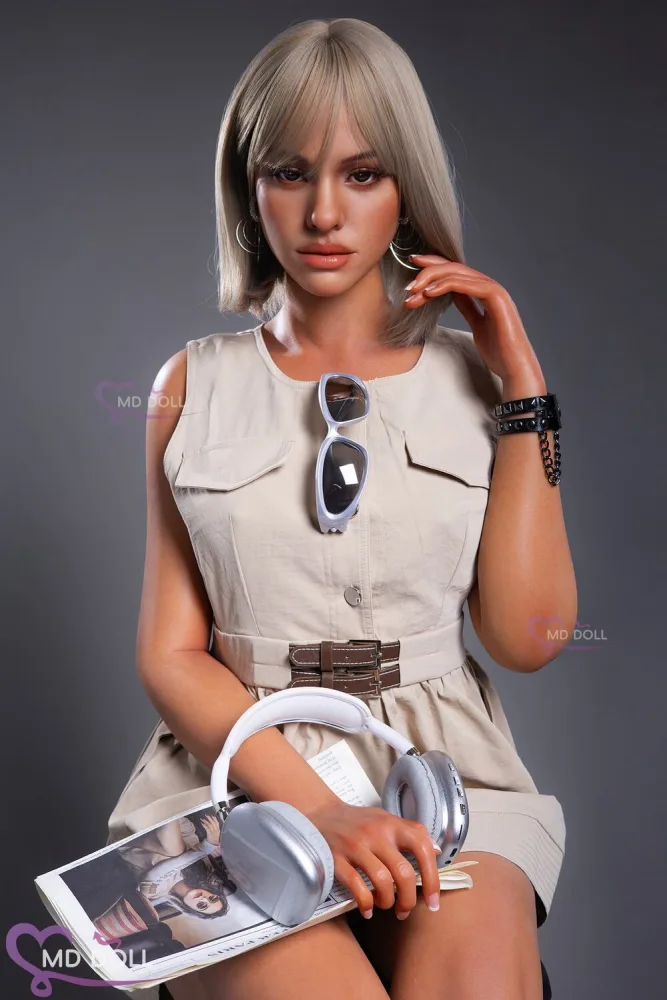 166cm/5ft5 D-cup Silicone Sex Doll – Sally view 1