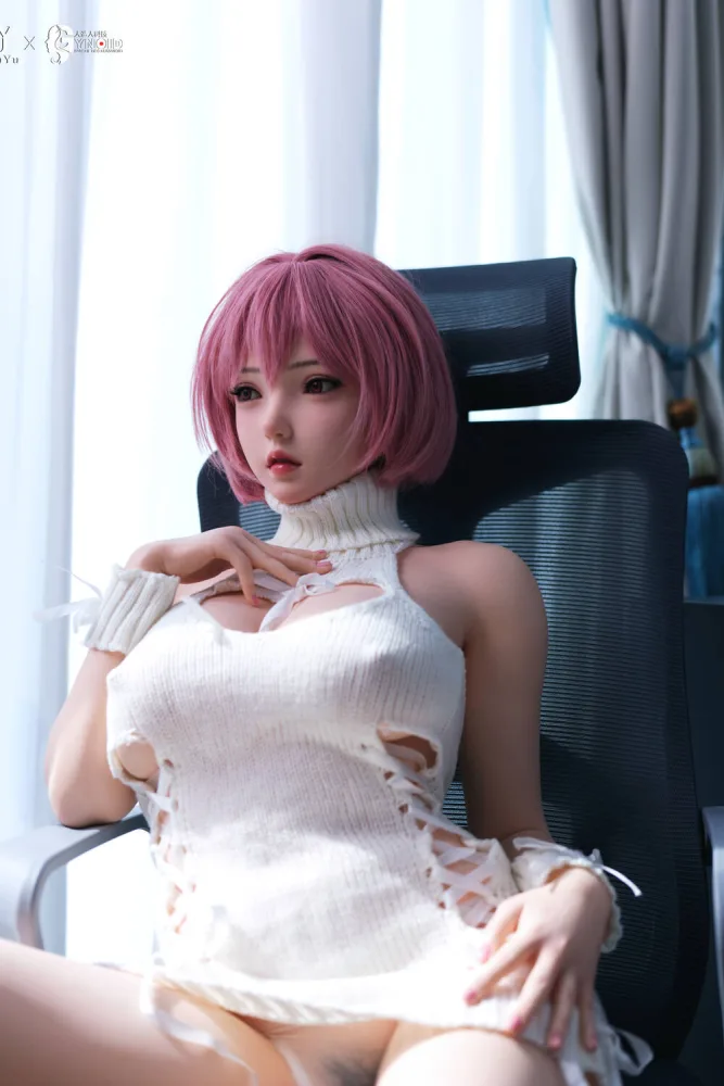 150cm/4ft11 D-cup Silicone Sex Doll – Eva view 7
