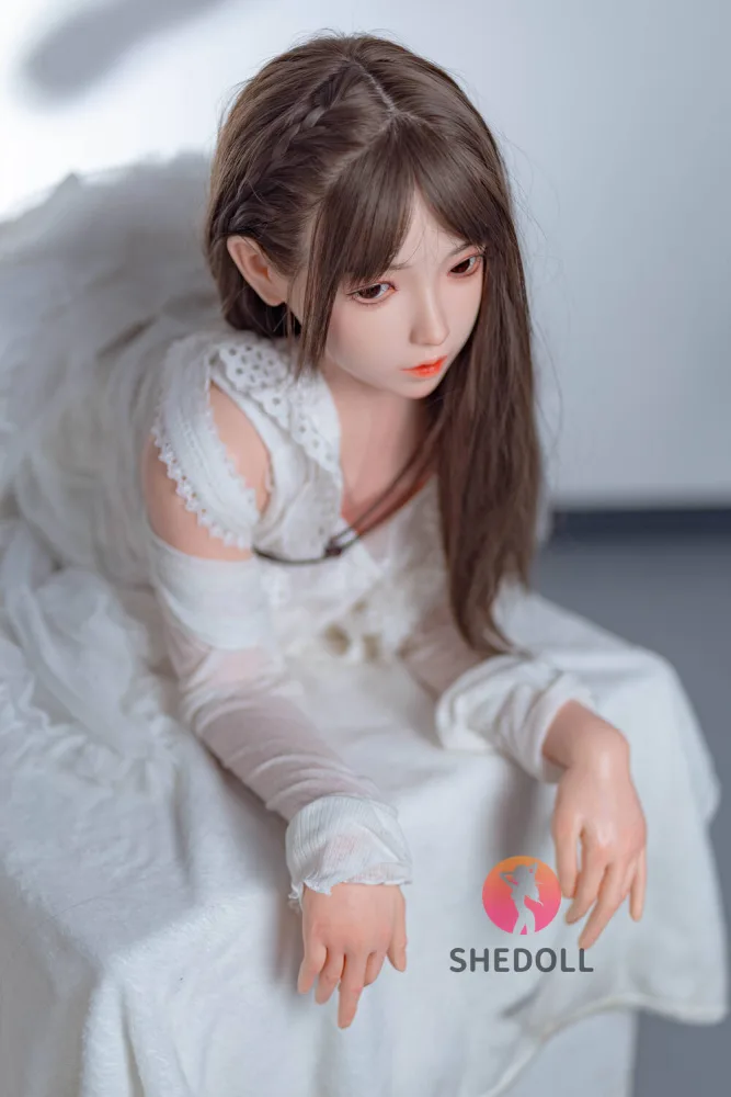 148cm/4ft10 C-cup Silicone Head Sex Doll – Lemon view 4