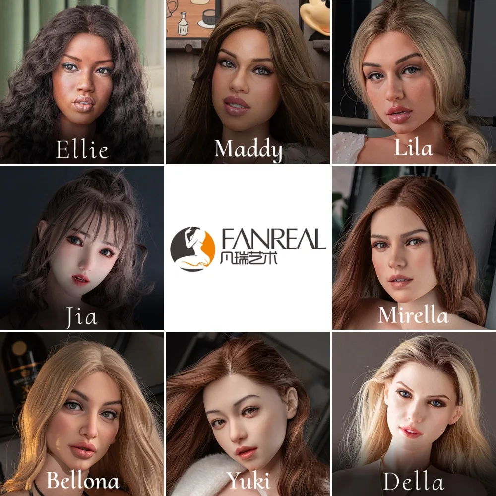 FanReal Doll Sex Doll Heads [In Stock | US Only]