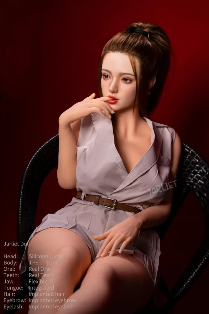 163cm/5ft4 G-cup Silicone Head Sex Doll – Lynn view 8