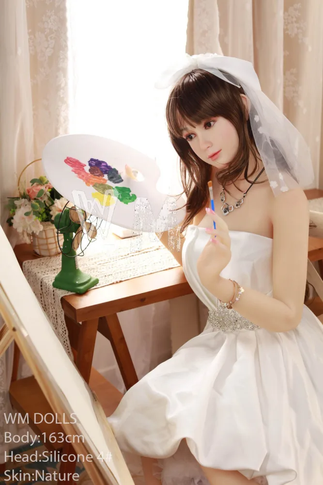 163cm/5ft4 C-cup Silicone Head Sex Doll – Myrtille view 3