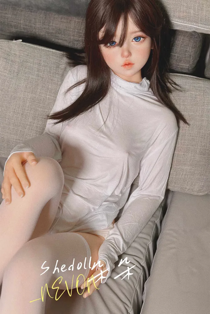 148cm/4ft10 C-cup Silicone Head Sex Doll – Duoduo view 4