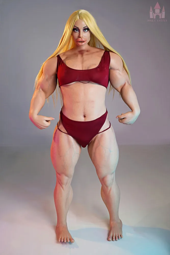 160cm/5ft3 B-cup Muscular Silicone Sex Doll – Priya view 2