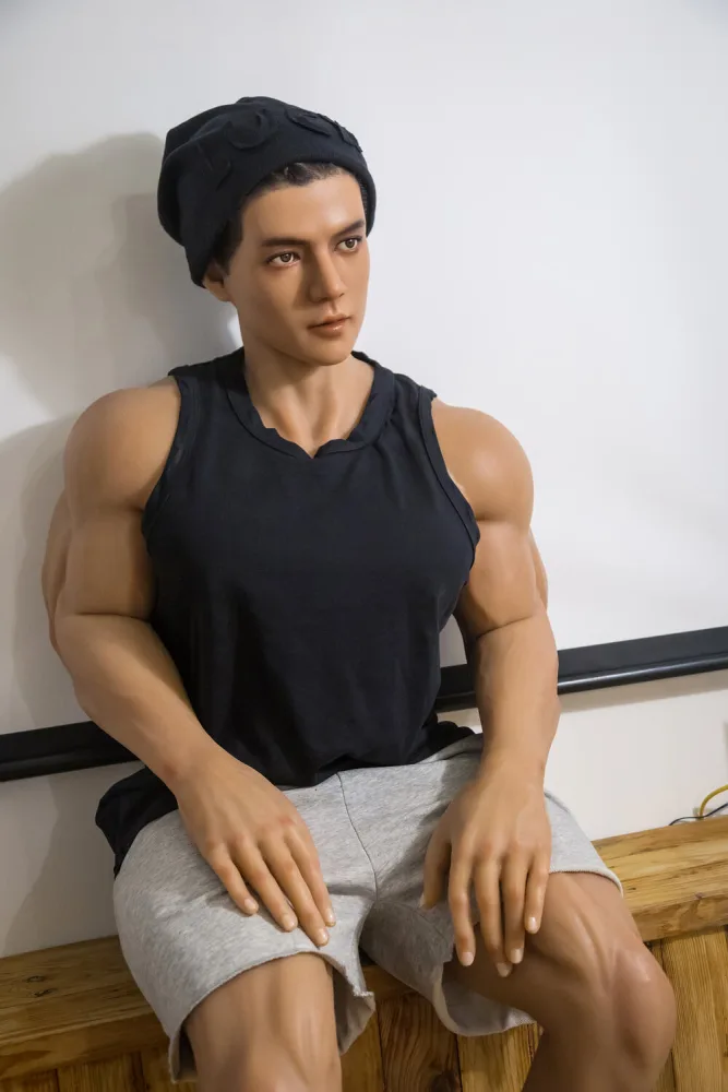 180cm/5ft11 Male Silicone Sex Doll – Han view 1